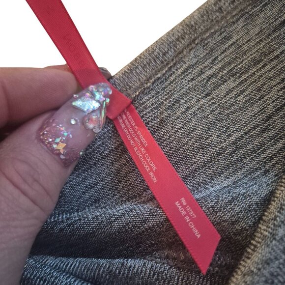 Ruby Ribbon Silv er Long-Sleeve Dress size M - Picture 3 of 5